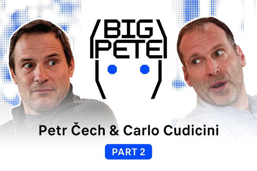 Former Chelsea teammates Petr Cech and Carlo Cudicini