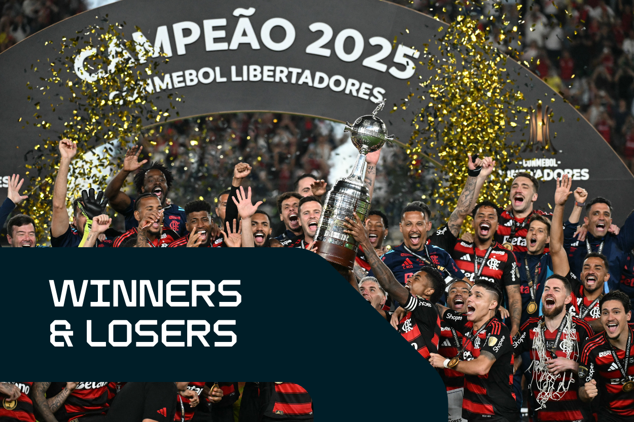 Winners and Losers: Flamengo claim the Copa Libertadores, PSG falters in Monaco