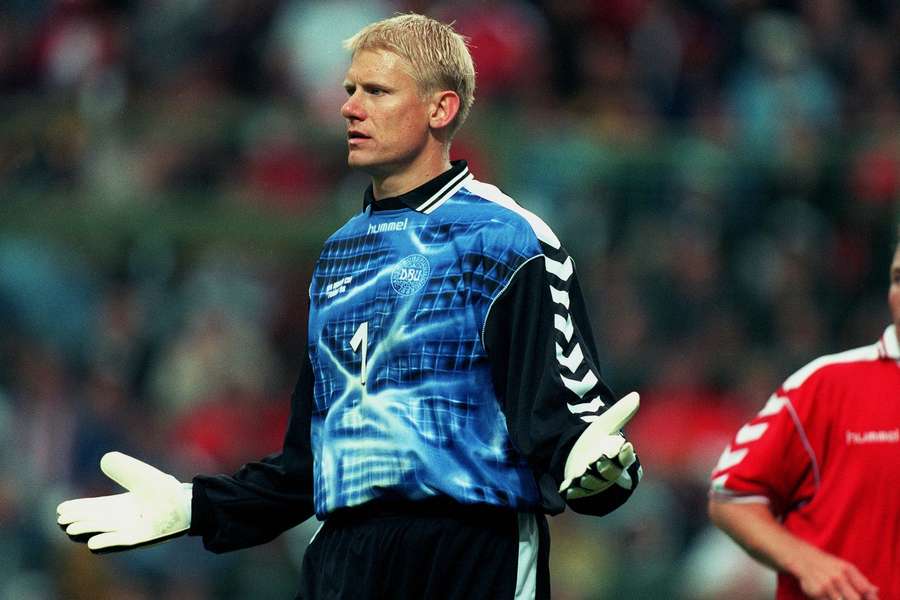 Peter Schmeichel after conceding