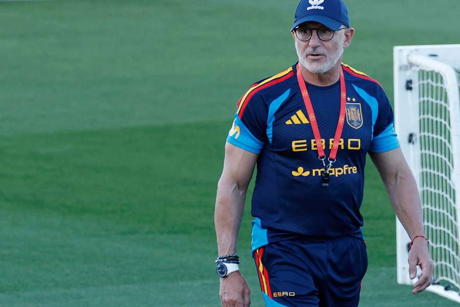 De La Fuente in training