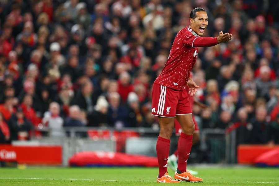 Liverpool's Virgil Van Dijk during the game vs Chelsea Liverpool's Virgil Van Dijk during the game vs Chelsea