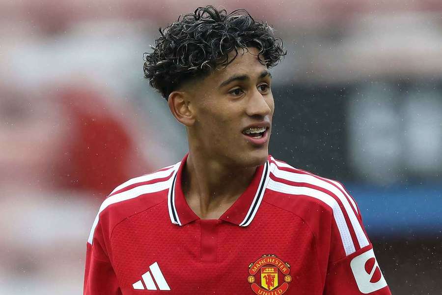 JJ Gabriel in action for Manchester United's under-21s JJ Gabriel in action for Manchester United's under-21s