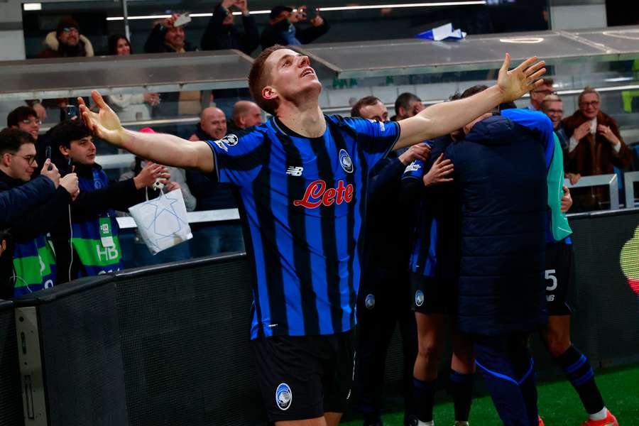 Mario Pasalic celebrates Atalanta's stunning comeback win