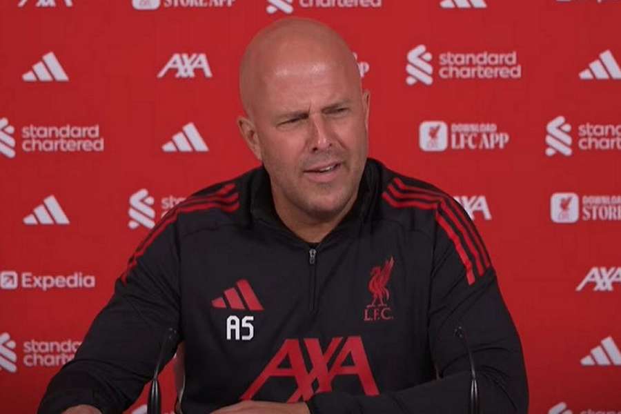 Liverpool boss Arne Slot