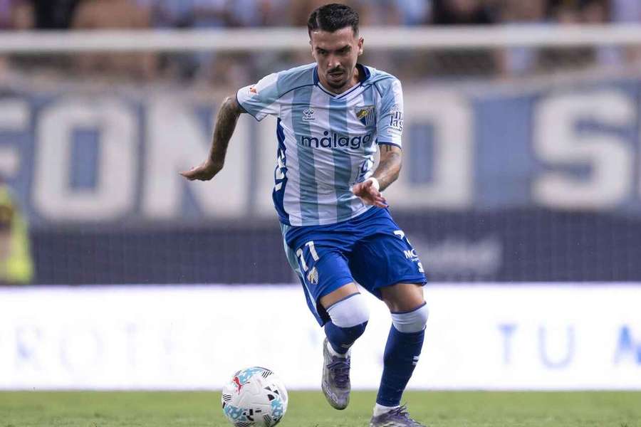 Joaquín Muñoz, Málaga player Joaquín Muñoz, Málaga player