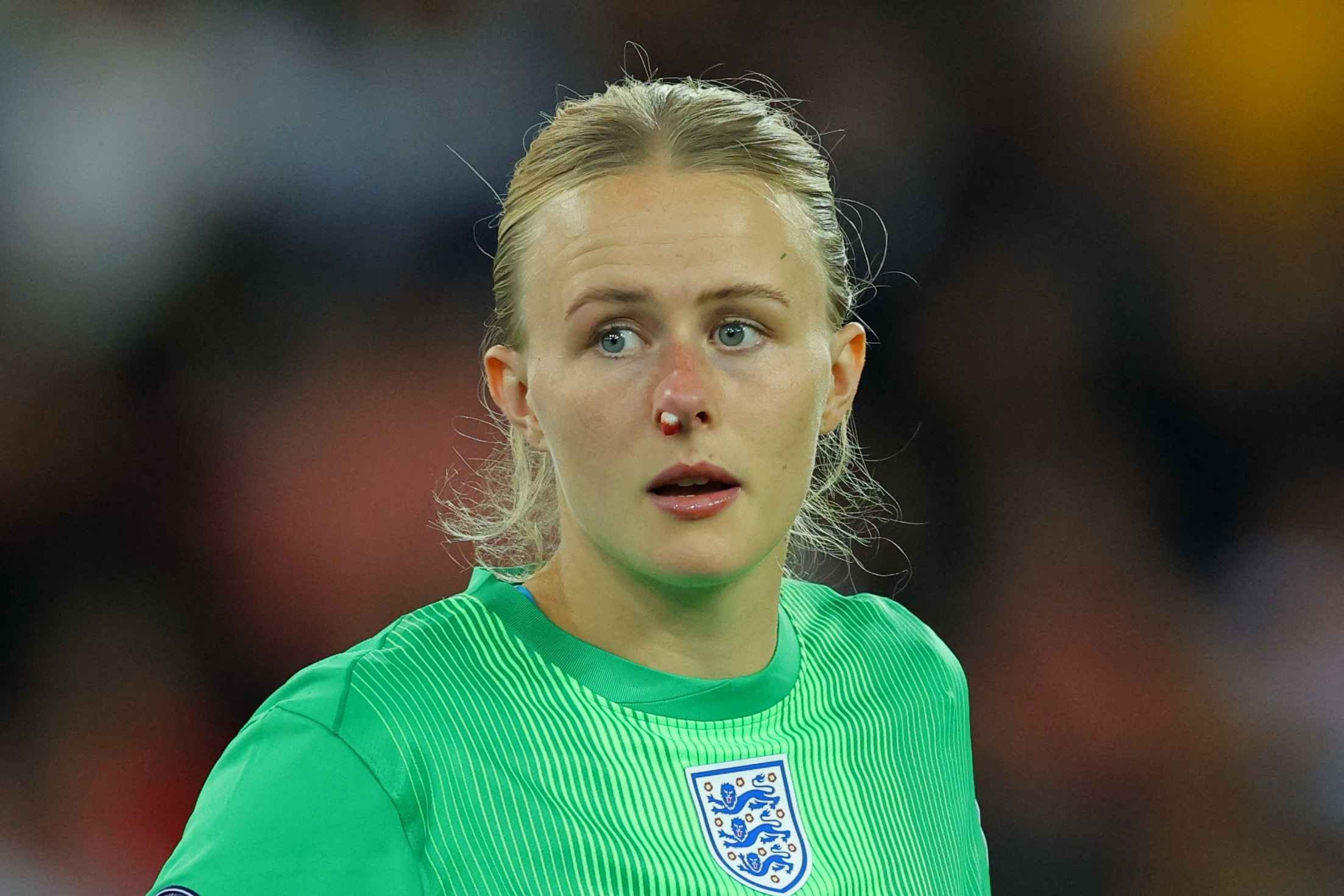 England goalkeeper Hampton is defying expectations at EURO 2025 with her penalty heroics.
