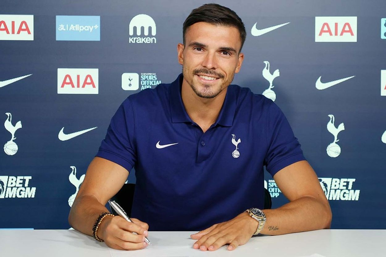 Joao Palhinha has officially signed on loan with Tottenham from Bayern Munich.