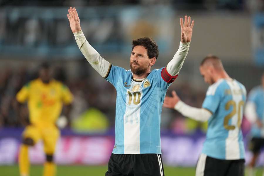 Lionel Messi said goodbye to the Argentina national team Lionel Messi said goodbye to the Argentina national team