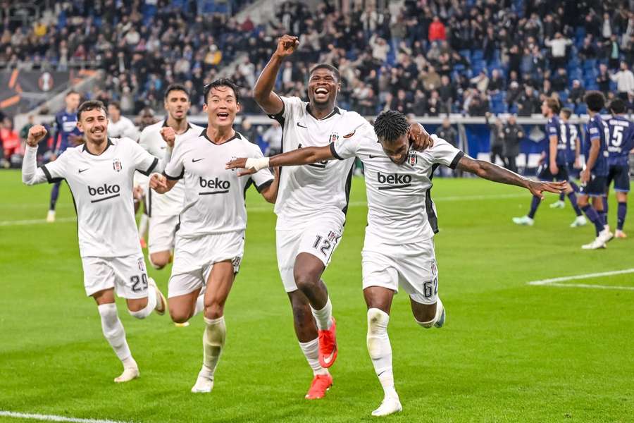 Besiktas have six points from a possible six in the Europa League Besiktas have six points from a possible six in the Europa League