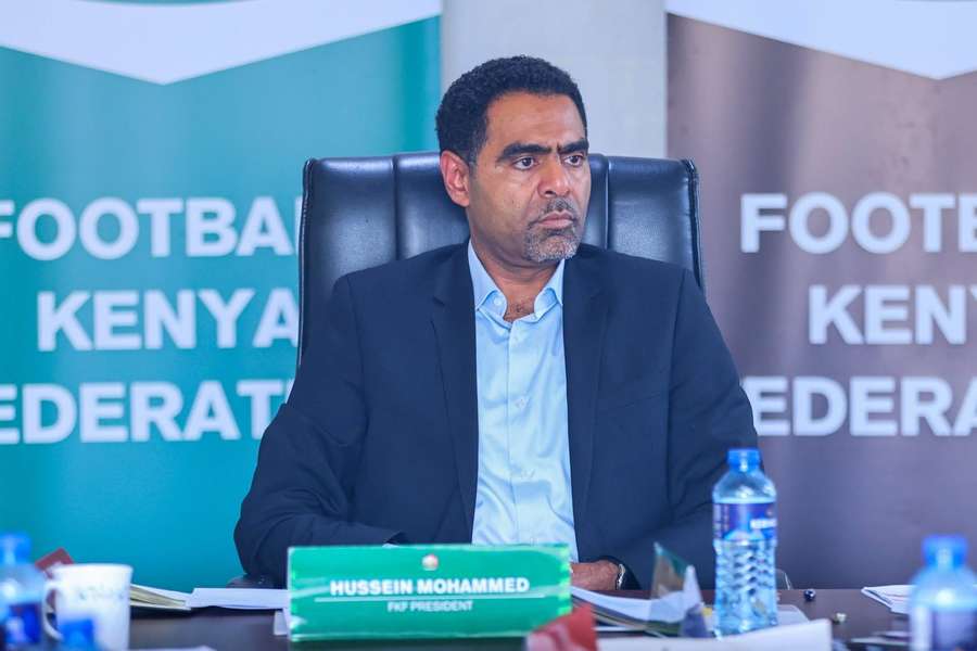 Embattled FKF President Hussein Mohammed Embattled FKF President Hussein Mohammed