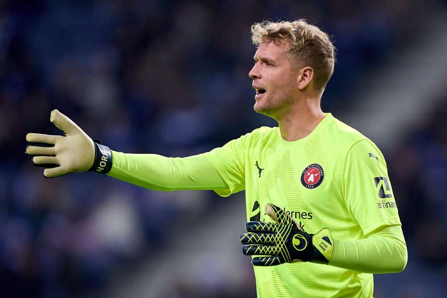 Jonas Lossl made a huge mistake which led to OB's opening goal