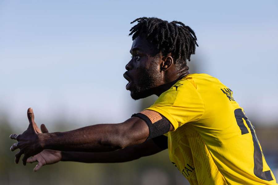 Bob Armah scored and won a penalty for KuPS Bob Armah scored and won a penalty for KuPS