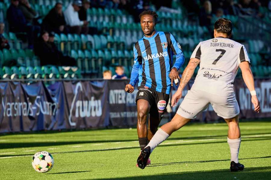 Clinton Jephta was the hero for Inter Turku Clinton Jephta was the hero for Inter Turku