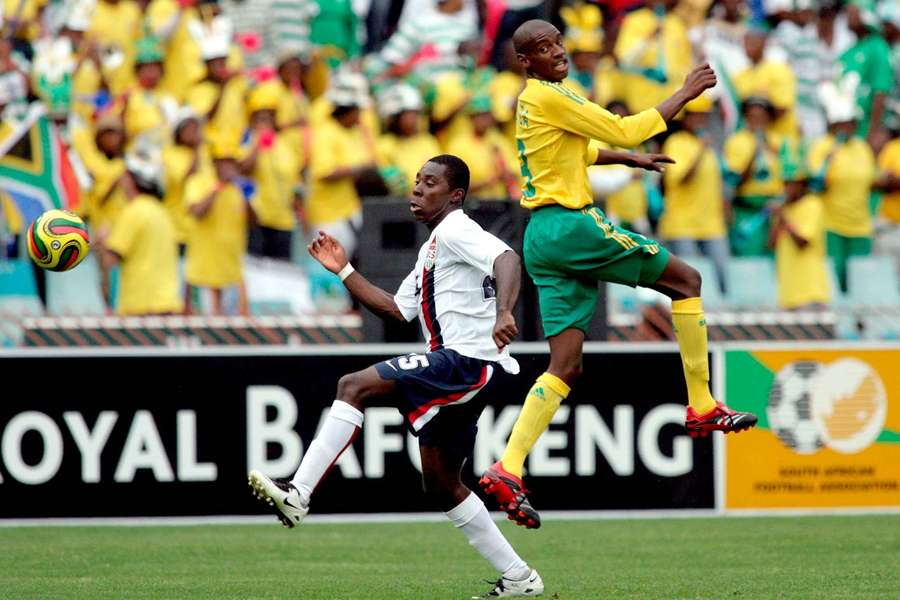 Ricardo Katza in action for South Africa against the United States in 2007 Ricardo Katza in action for South Africa against the United States in 2007