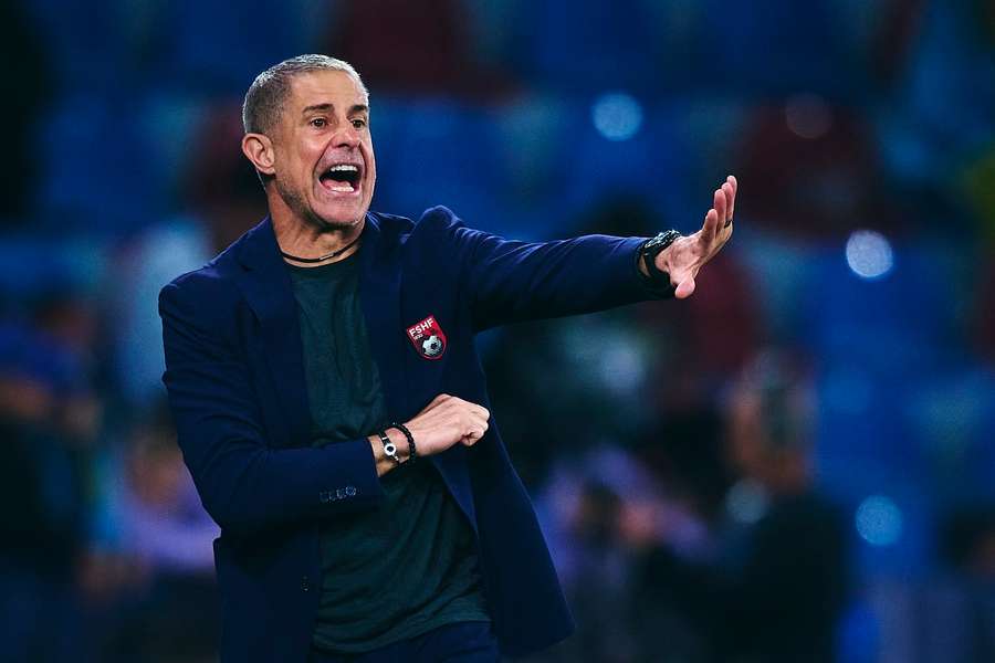 Sylvinho coached Albania until this summer.