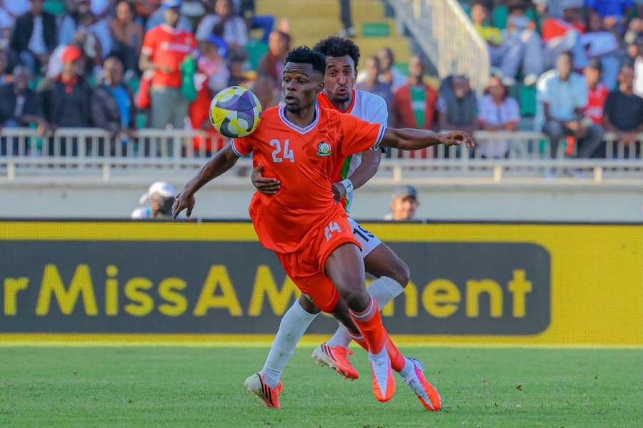 Kenya came from behind to draw against Eritrea at Nyayo Stadium Kenya came from behind to draw against Eritrea at Nyayo Stadium