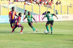 Kotoko narrowly defeat Hearts 1-0 in Accra to continue their unbeaten streak