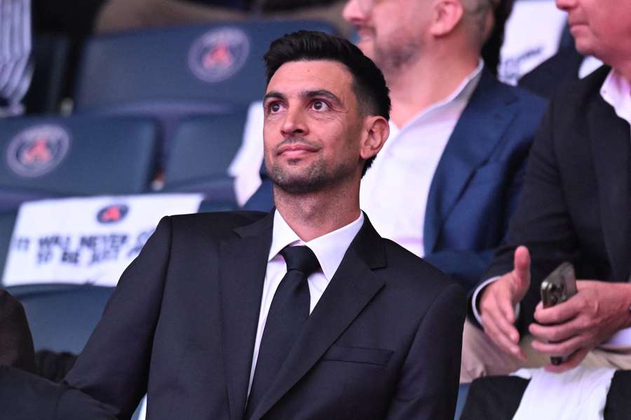 Javier Pastore in attendace for PSG's celebration of the Champions League win. Javier Pastore in attendace for PSG's celebration of the Champions League win.