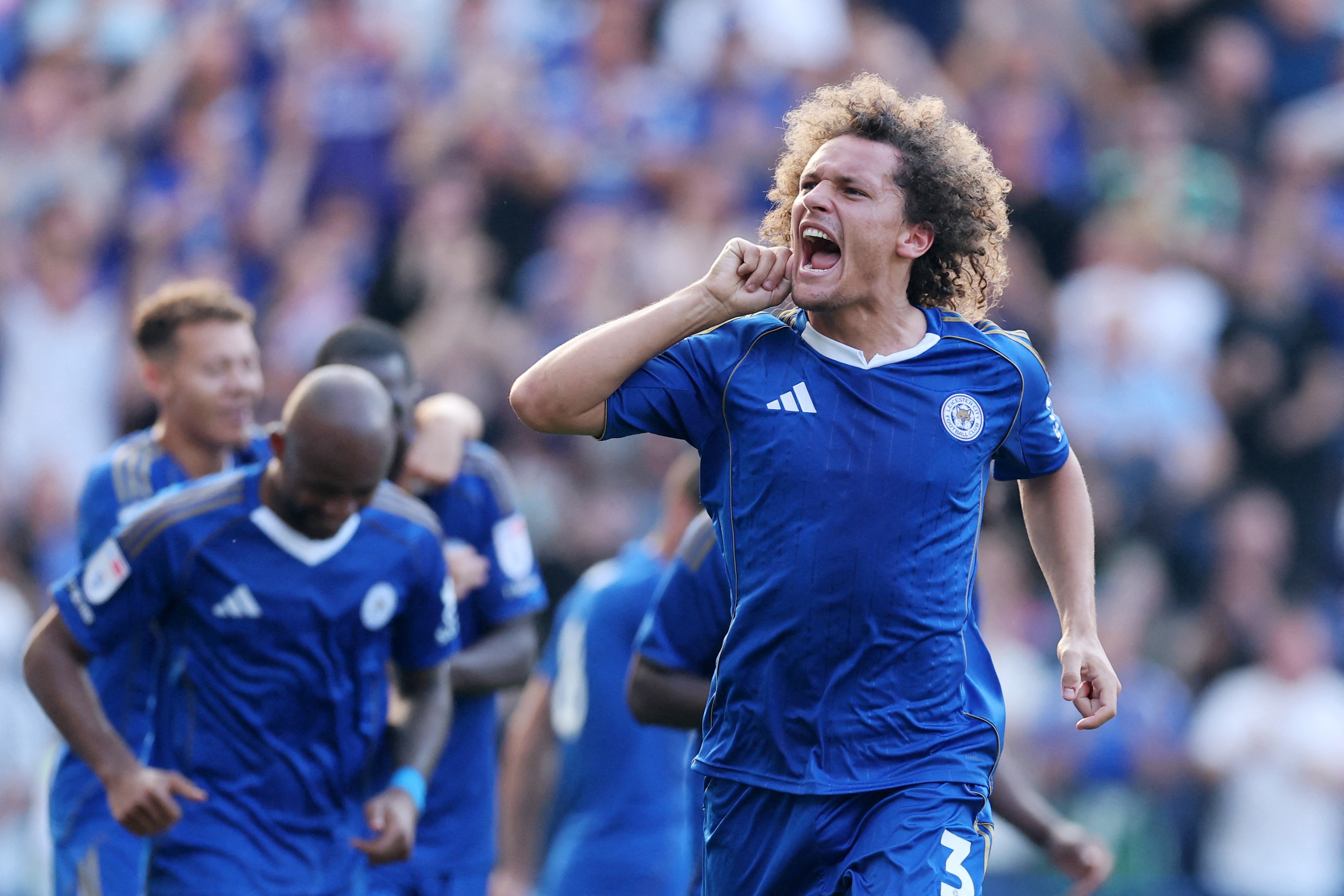 Leicester commenced their promotion campaign with a victory over struggling Sheffield Wednesday.