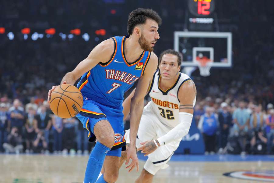 Chet Holmgren of the Oklahoma City Thunder