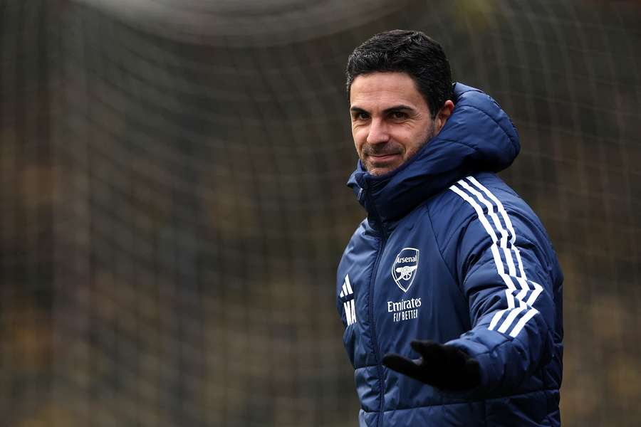 Arsenal manager Mikel Arteta