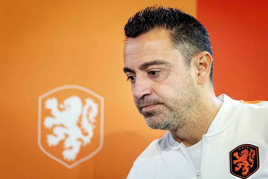 Xavi is the new Netherlands manager