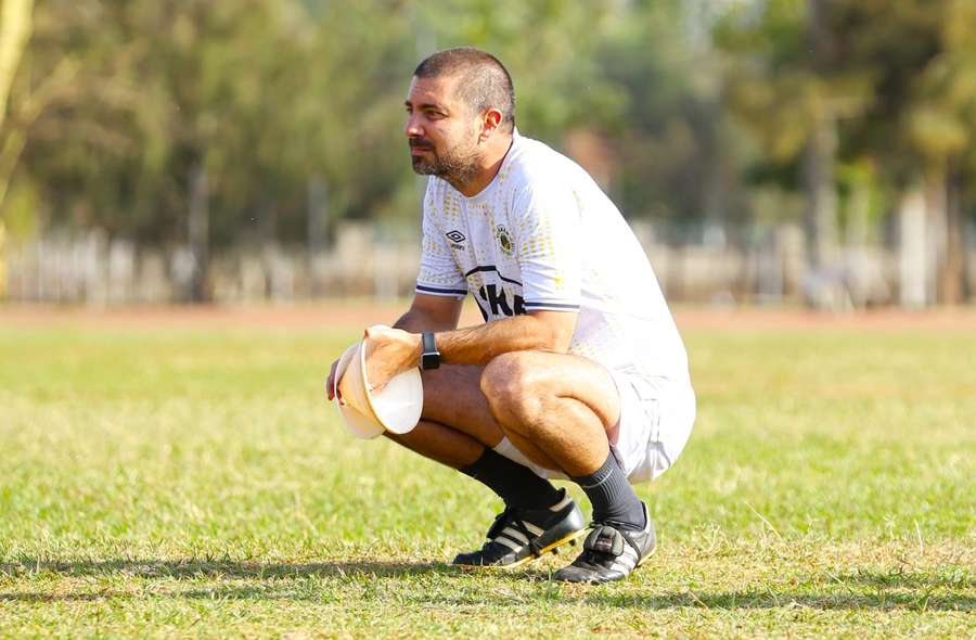 Tusker FC coach Julien Mette Tusker FC coach Julien Mette