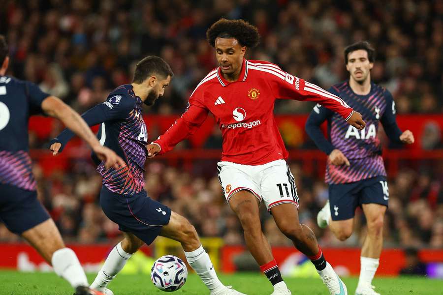 Joshua Zirkzee is working his way back into the picture at United. Joshua Zirkzee is working his way back into the picture at United.