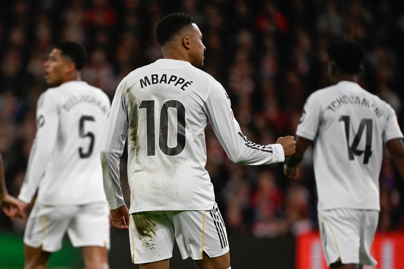 Kylian Mbappe scored twice as Real Madrid bounced back to victory against Athletic Club