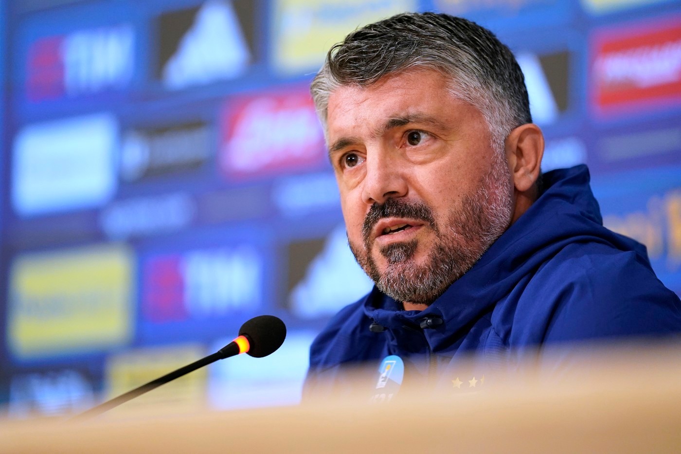 Italy head coach Gattuso insists on 'full dedication' as World Cup qualification hangs in the balance