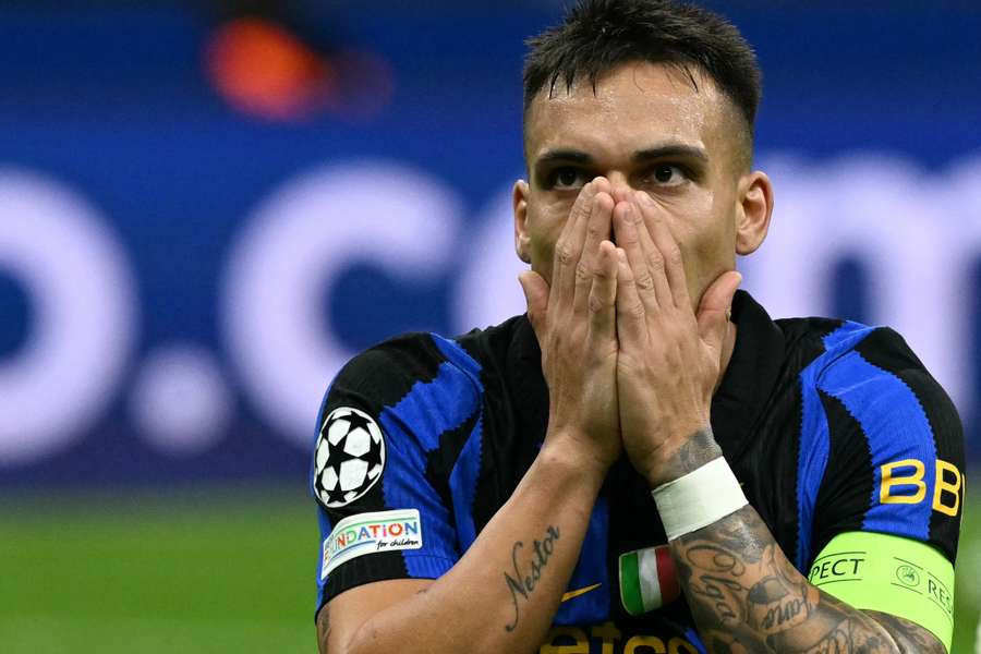 Inter Milan captain Lautaro Martinez has picked up a left thigh injury Inter Milan captain Lautaro Martinez has picked up a left thigh injury