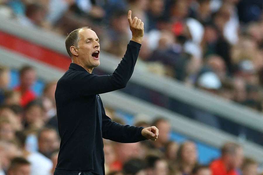 Thomas Tuchel during one of England's FIFA World Cup qualifiers. Thomas Tuchel during one of England's FIFA World Cup qualifiers.