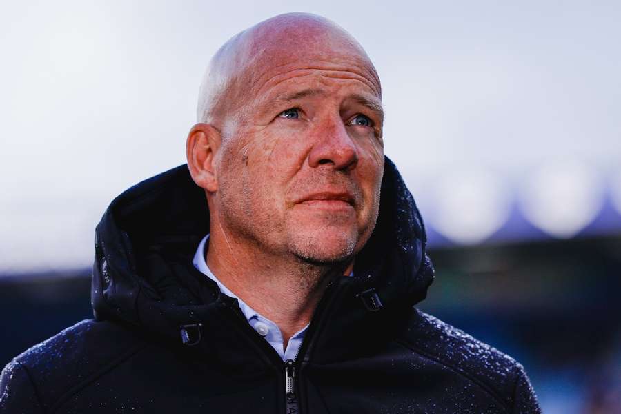 Henry van der Vegt before the game against Cambuur Henry van der Vegt before the game against Cambuur