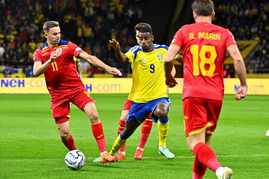 Alexander Isak started and scored against Romania Alexander Isak started and scored against Romania