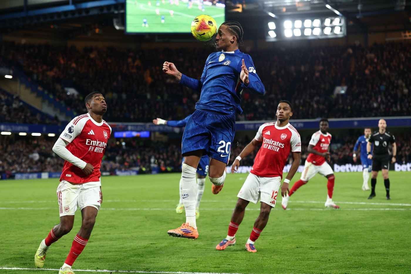 How the points were divided in a heated derby as 10-man Chelsea hold Arsenal to a Premier League draw
