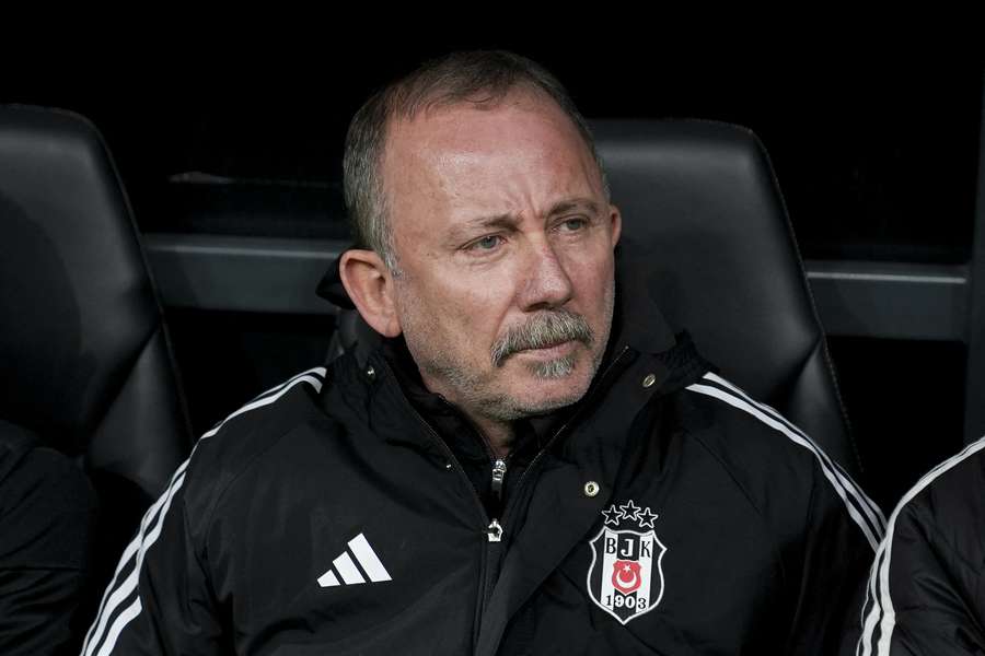 Sergen Yalcin as Besiktas manager in April 2026 Sergen Yalcin as Besiktas manager in April 2026