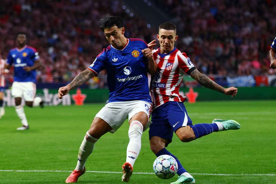 Lisandro Martinez (left) could become a transfer target for Atletico Madrid Lisandro Martinez (left) could become a transfer target for Atletico Madrid