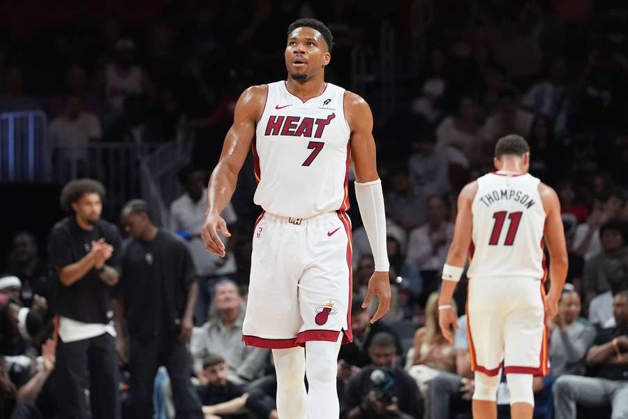 Giannis has made the move to Miami Giannis has made the move to Miami
