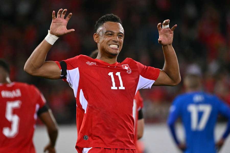 Dan Ndoye scored the winner for Switzerland Dan Ndoye scored the winner for Switzerland