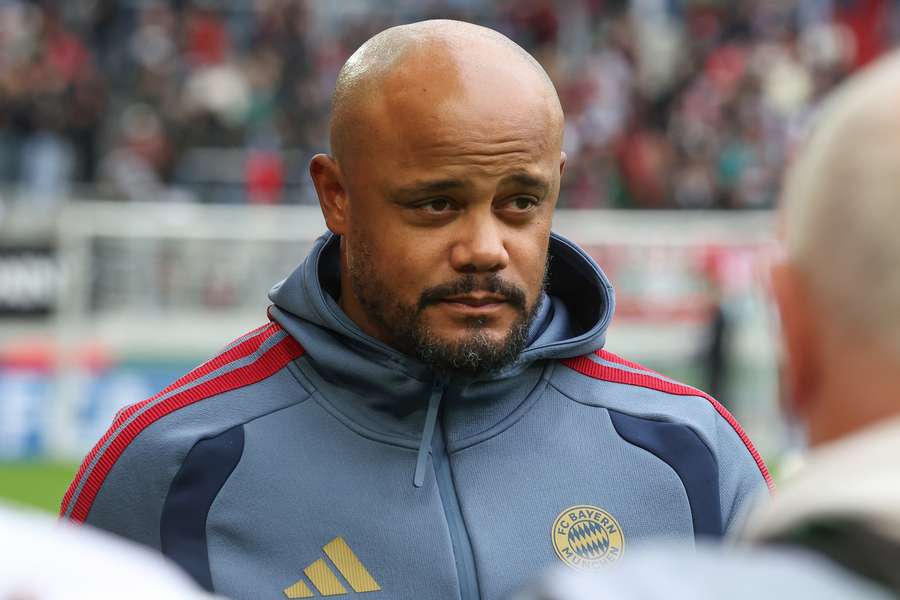 Bayern Munich boss Vincent Kompany Bayern Munich boss Vincent Kompany