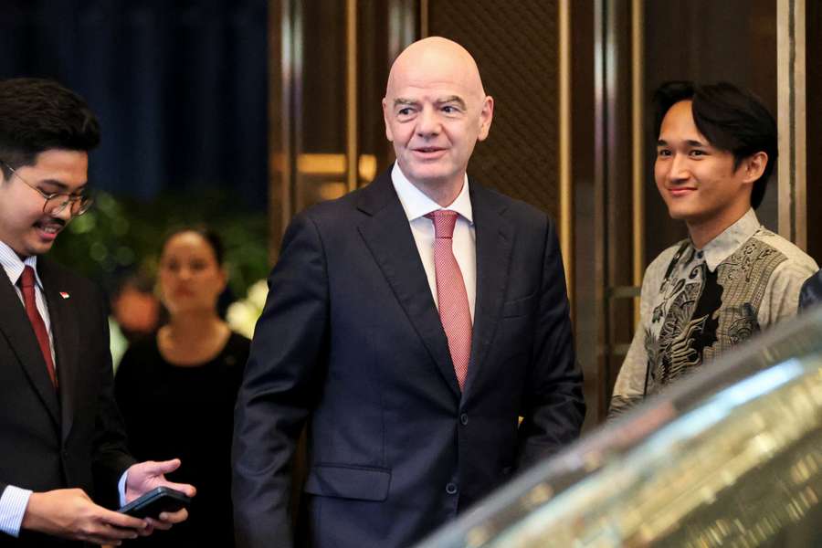 FIFA President Gianni Infantino FIFA President Gianni Infantino