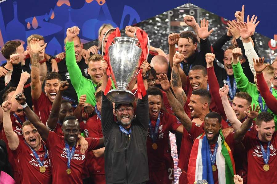 Klopp won the Champions League with Liverpool back in 2019 Klopp won the Champions League with Liverpool back in 2019