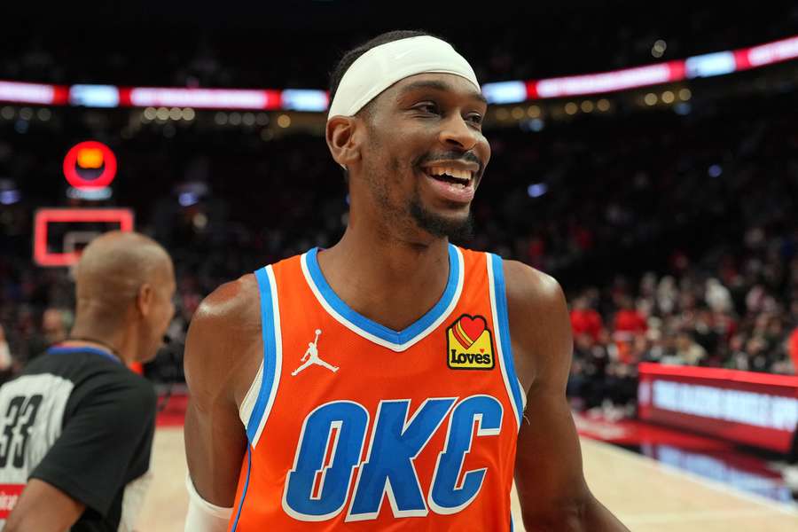 Shai Gilgeous-Alexander continues to help the OKC Thunder as they claim another win on Sunday. Shai Gilgeous-Alexander continues to help the OKC Thunder as they claim another win on Sunday.