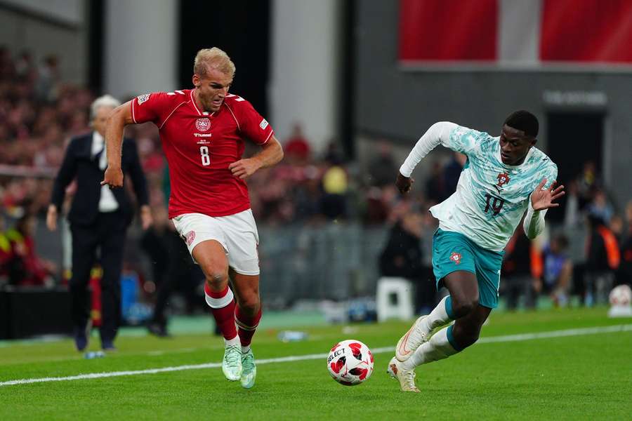 Gustav Isaksen is back in the Danish starting lineup against Wales Gustav Isaksen is back in the Danish starting lineup against Wales