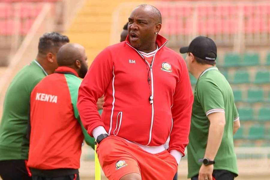 Kenya head coach Benni McCarthy Kenya head coach Benni McCarthy
