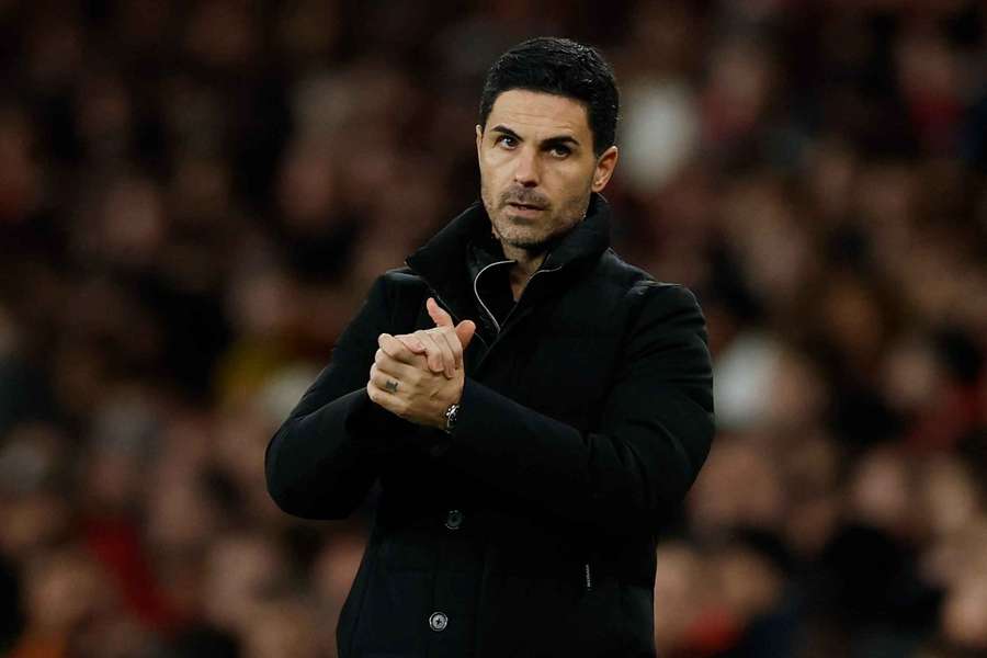 Arsenal manager Mikel Arteta