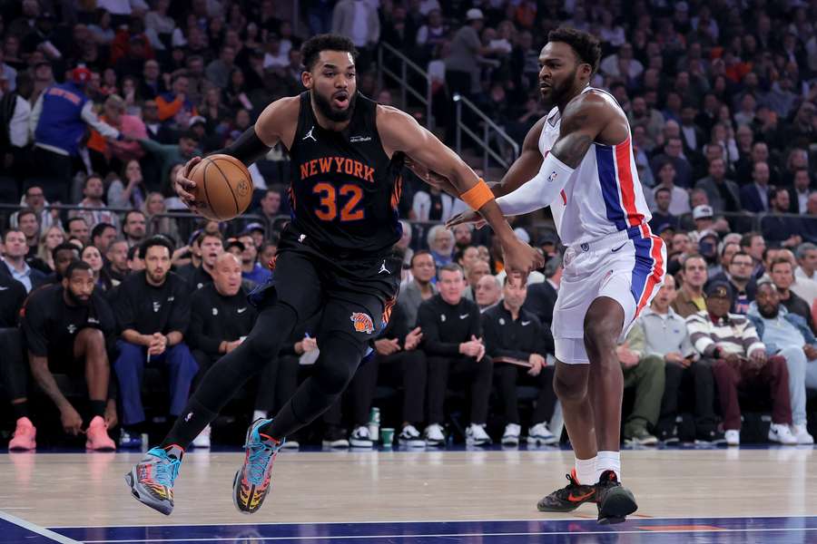 Karl-Anthony Towns of the New York Knicks