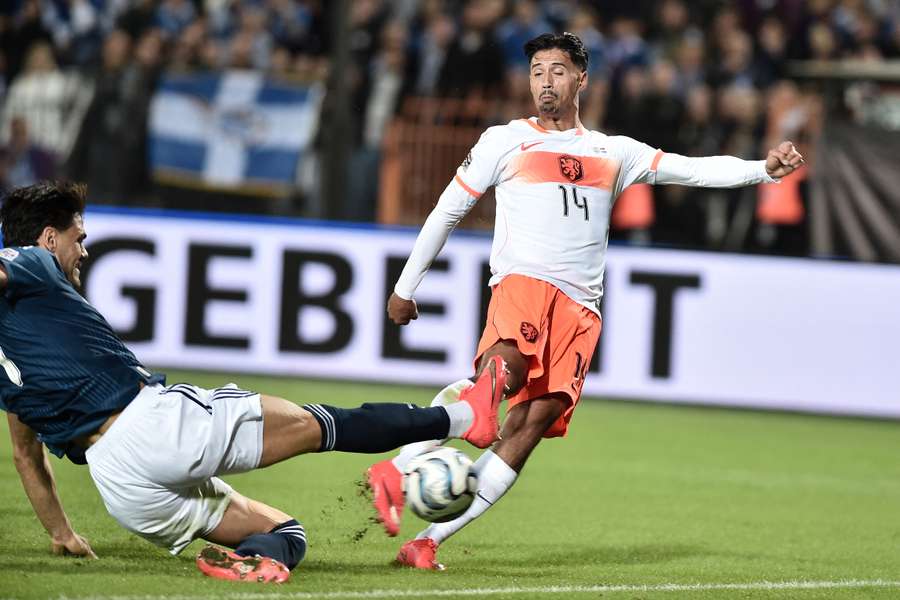 Netherlands' Tijjani Reijnders fires home late to clinch a draw Netherlands' Tijjani Reijnders fires home late to clinch a draw