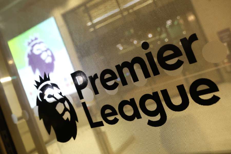 General view of Premier League sponsor
