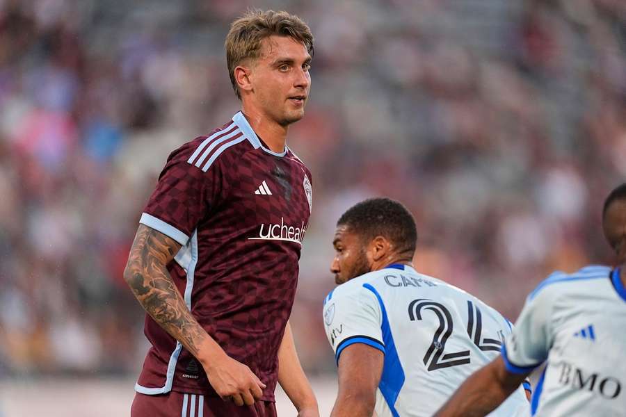 Andreas Maxso in action for Colorado Rapids Andreas Maxso in action for Colorado Rapids